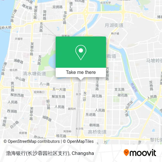 渤海银行(长沙蓉园社区支行) map
