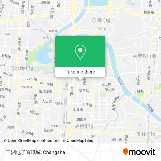 三湘电子通讯城 map
