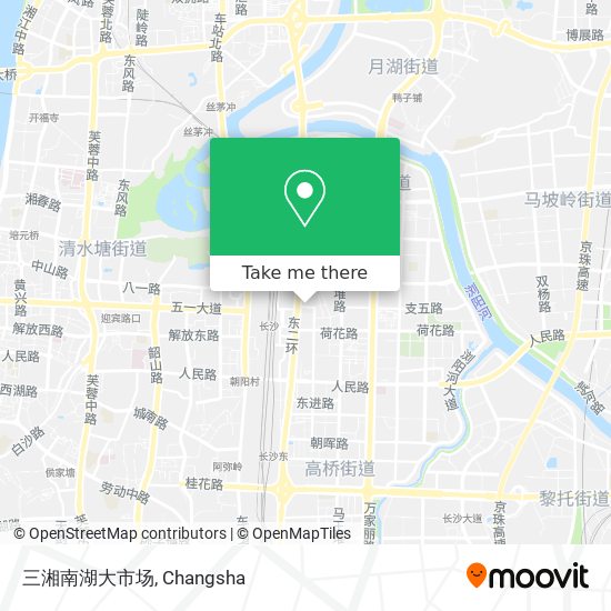 三湘南湖大市场 map