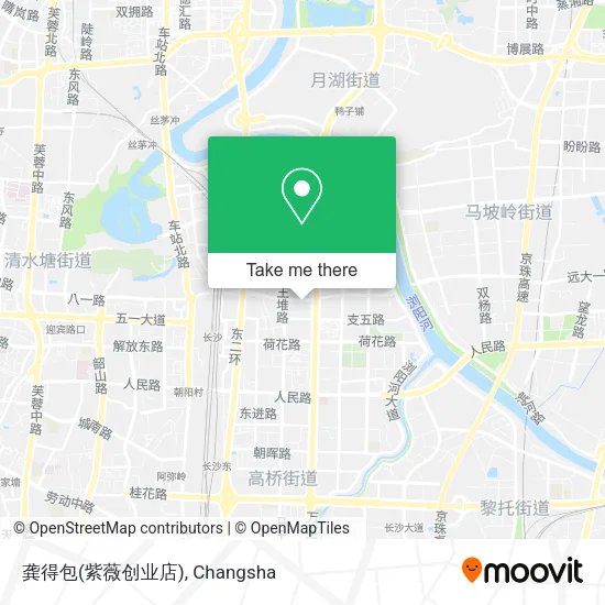 龚得包(紫薇创业店) map