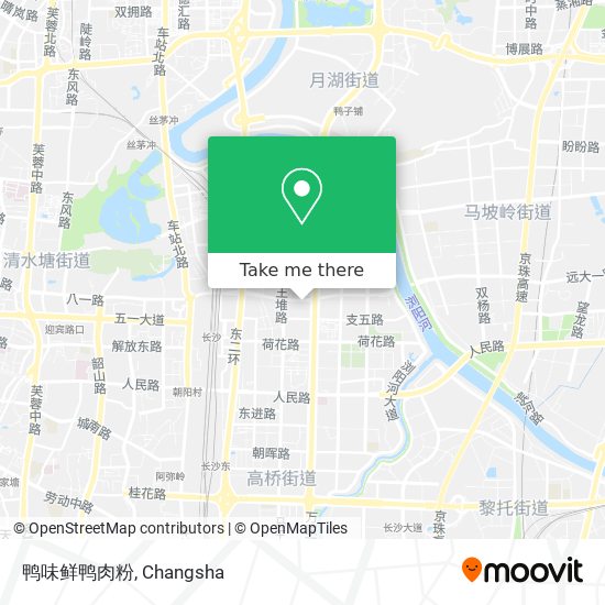 鸭味鲜鸭肉粉 map