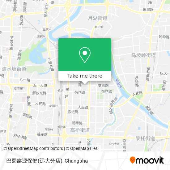 巴蜀鑫源保健(远大分店) map