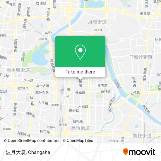波月大厦 map