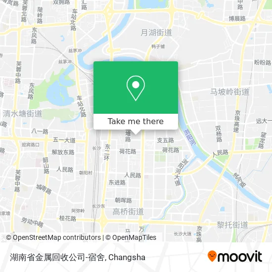 湖南省金属回收公司-宿舍 map