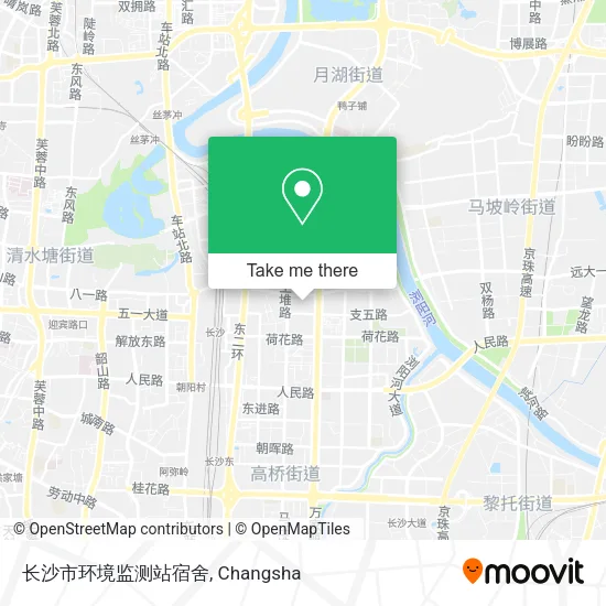 长沙市环境监测站宿舍 map