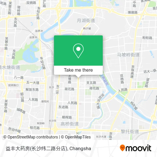 益丰大药房(长沙纬二路分店) map
