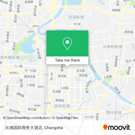 兴湘国际商务大酒店 map
