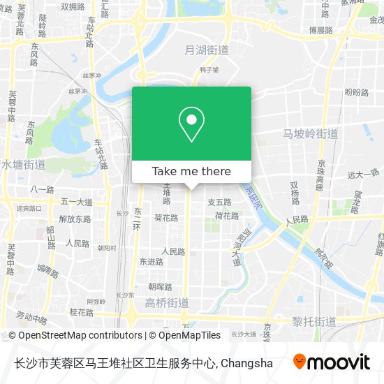 长沙市芙蓉区马王堆社区卫生服务中心 map