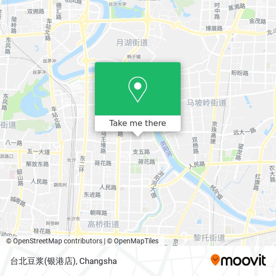 台北豆浆(银港店) map