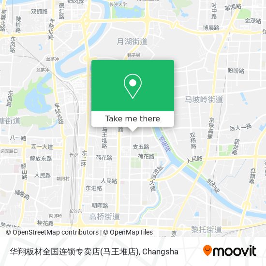 华翔板材全国连锁专卖店(马王堆店) map