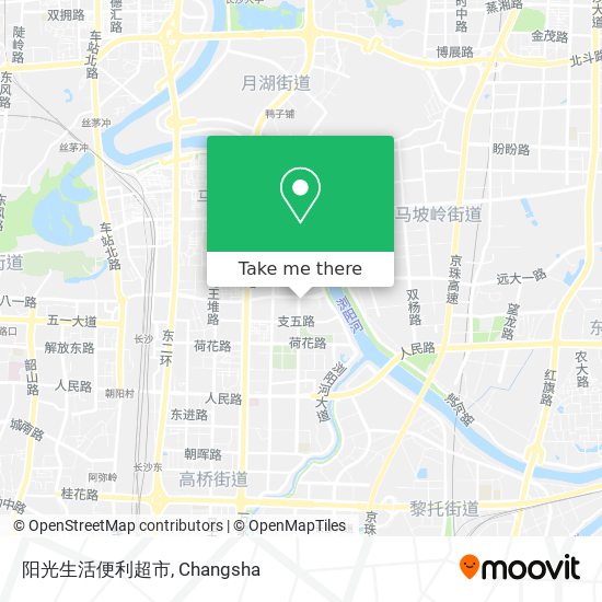 阳光生活便利超市 map