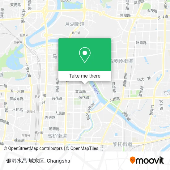 银港水晶-城东区 map