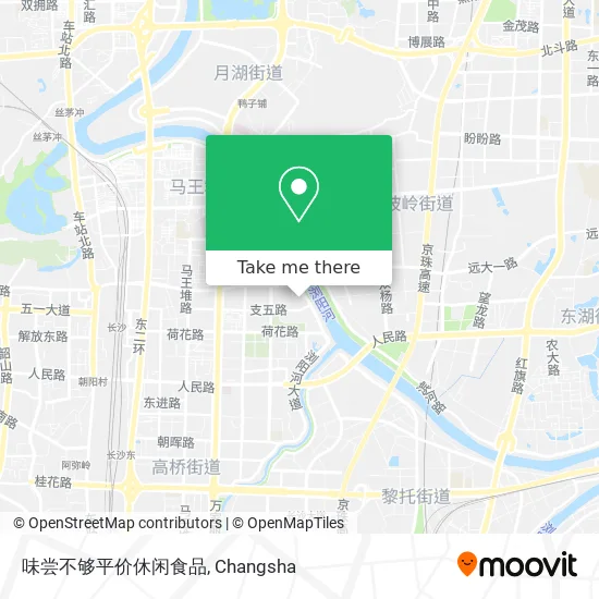 味尝不够平价休闲食品 map