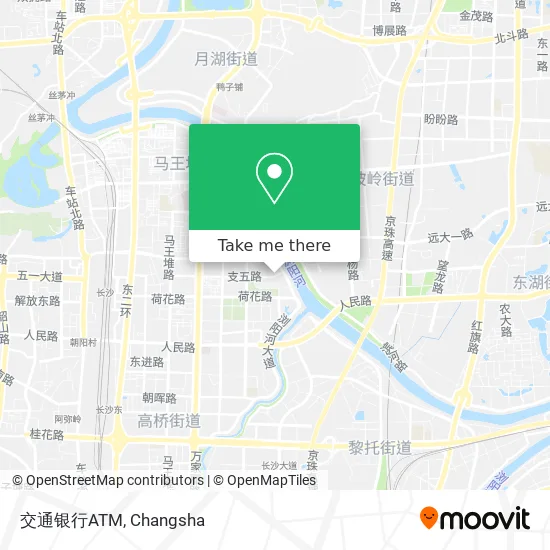 交通银行ATM map