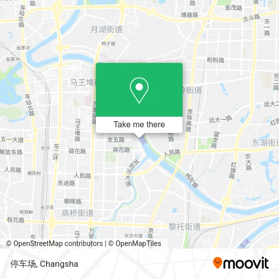停车场 map
