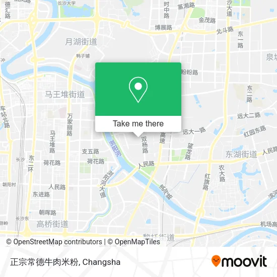 正宗常德牛肉米粉 map