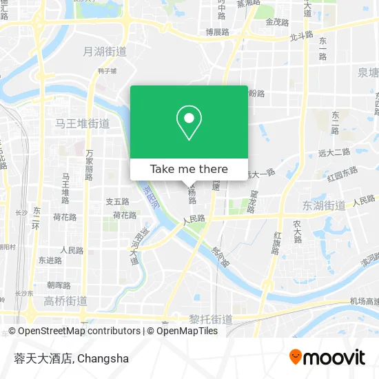 蓉天大酒店 map