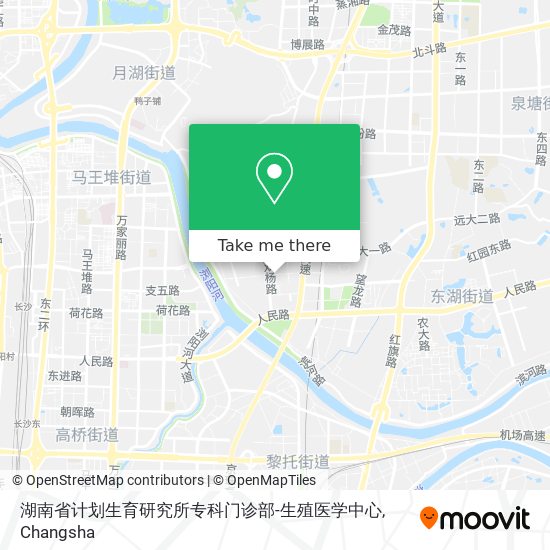 湖南省计划生育研究所专科门诊部-生殖医学中心 map