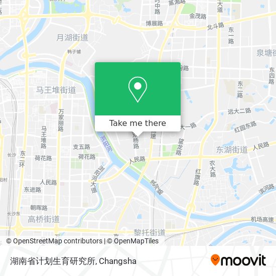 湖南省计划生育研究所 map