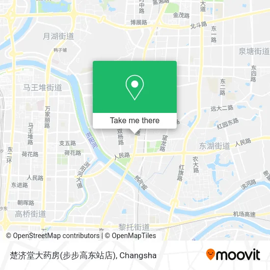 楚济堂大药房(步步高东站店) map