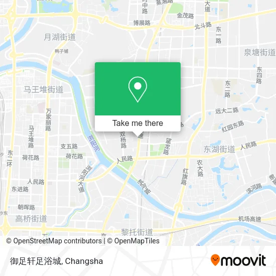 御足轩足浴城 map