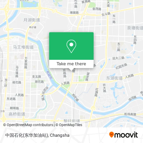 中国石化(东华加油站) map