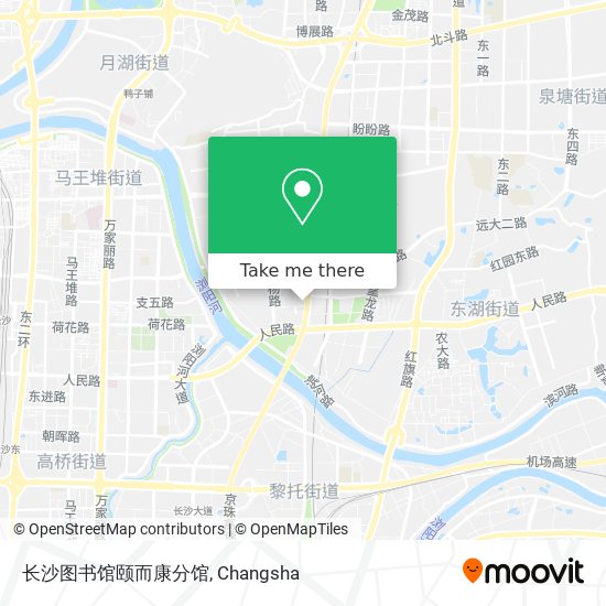 长沙图书馆颐而康分馆 map