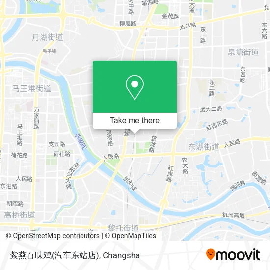 紫燕百味鸡(汽车东站店) map