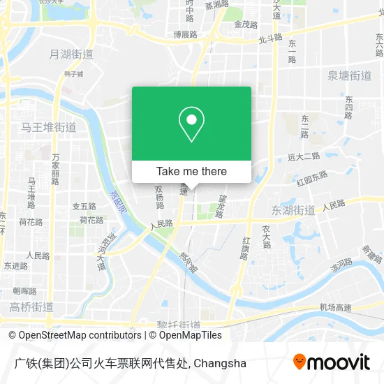 广铁(集团)公司火车票联网代售处 map