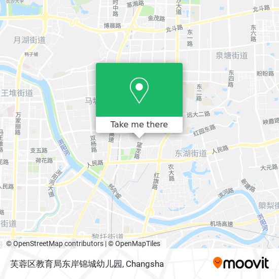 芙蓉区教育局东岸锦城幼儿园 map