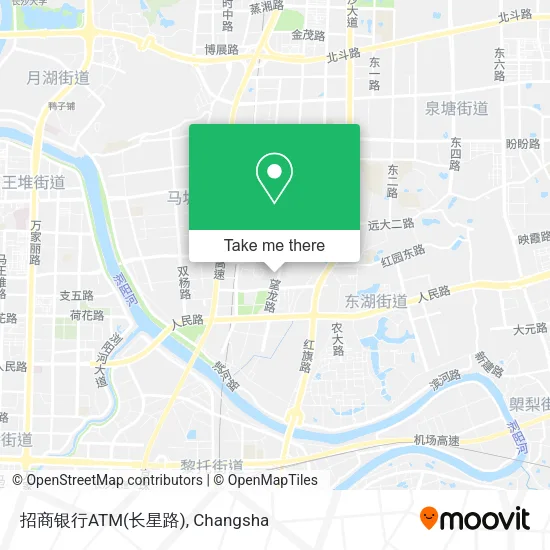 招商银行ATM(长星路) map