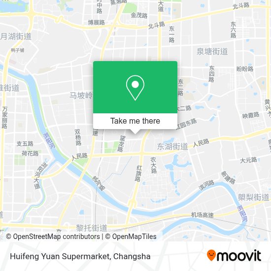 How To Get To 汇丰源超市in 芙蓉区by Bus Or Metro