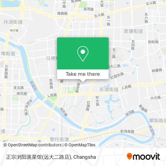 正宗浏阳蒸菜馆(远大二路店) map