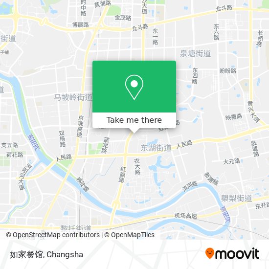 How To Get To 如家餐馆in 芙蓉区by Bus How To Get To 如家餐馆in 芙蓉区by Bus