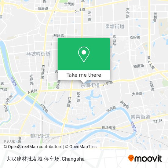 大汉建材批发城-停车场 map