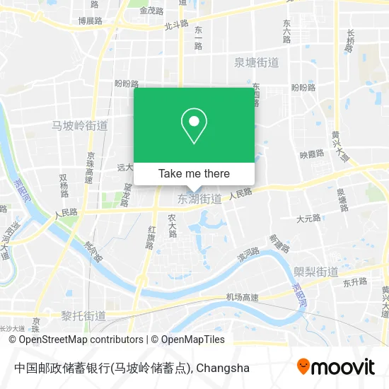 中国邮政储蓄银行(马坡岭储蓄点) map