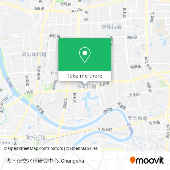 湖南杂交水稻研究中心 map