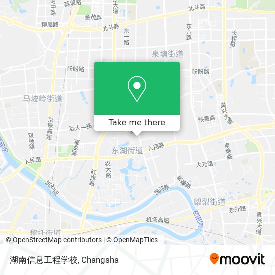 湖南信息工程学校 map
