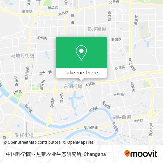 中国科学院亚热带农业生态研究所 map