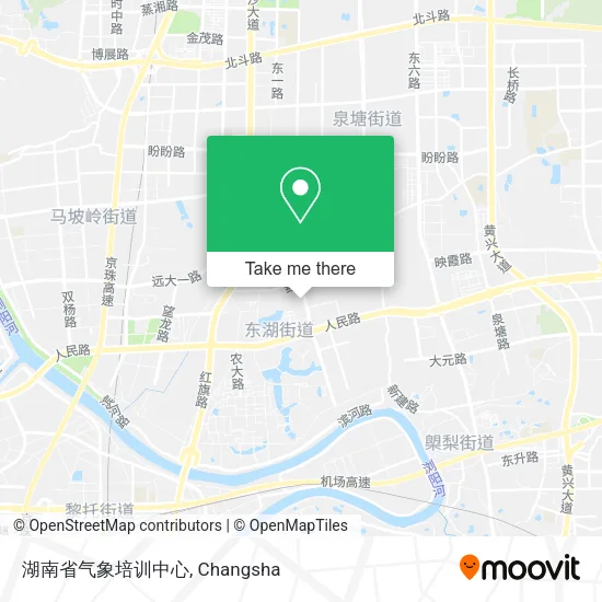 湖南省气象培训中心 map
