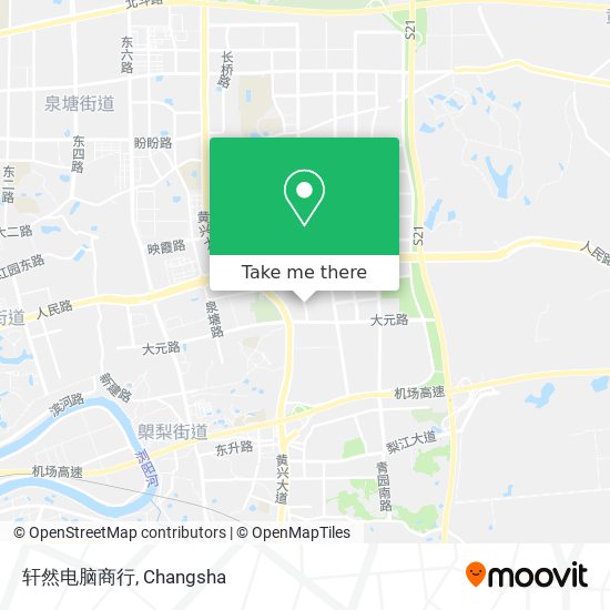 轩然电脑商行 map