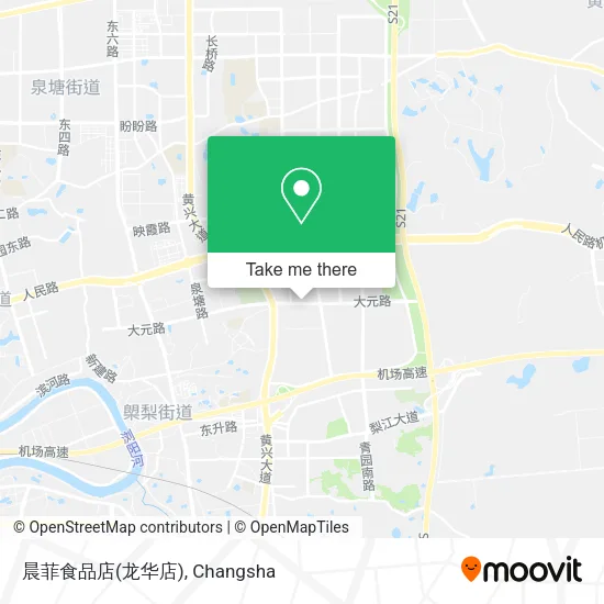 晨菲食品店(龙华店) map