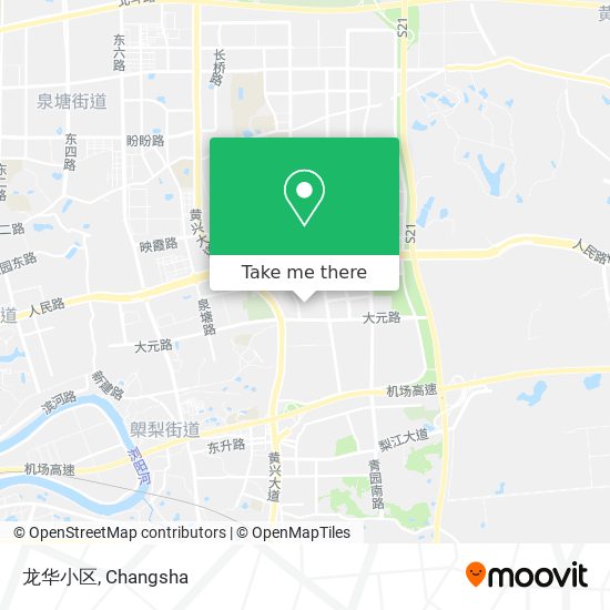 龙华小区 map