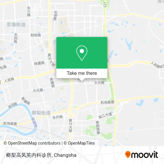 榔梨高凤英内科诊所 map