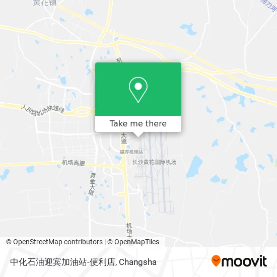 中化石油迎宾加油站-便利店 map