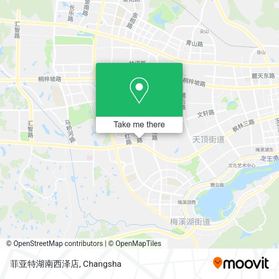 菲亚特湖南西泽店 map