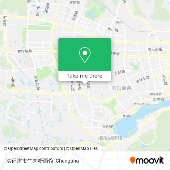 洪记津市牛肉粉面馆 map