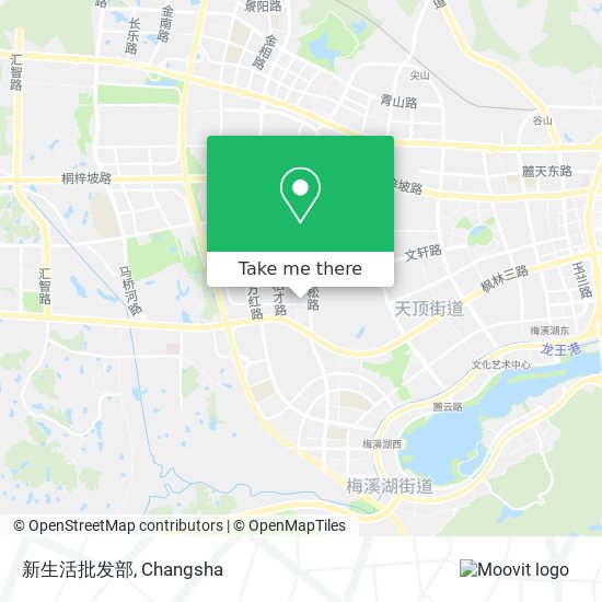 新生活批发部 map