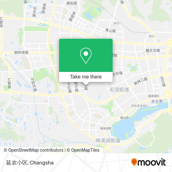 延农小区 map