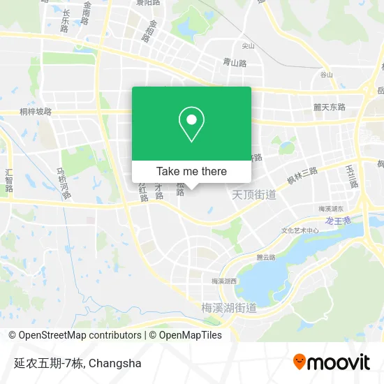 延农五期-7栋 map